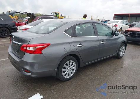 2018 Nissan Sentra S z USA, uszkodzony, nr VIN 3N1AB7AP1JY261974